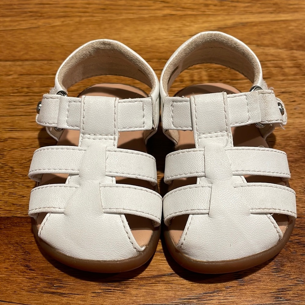 Baby UGG Kolding Fisherman White Sandal